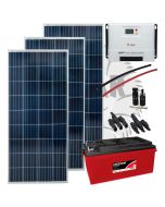 Kit Solar Motorhome - Kombi 480W 12V (3 Placas 160W)