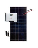 Kit Placa Solar 575W 12V Ou 24V para Caminhão Ônibus Motorhome