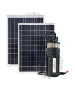Kit Bomba Solar Submersa Singflo YM2440-30 24V com 2 Placas Solares 85W