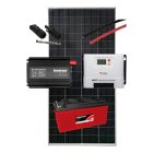 Kit Energia Solar Internet Starlink Rural 340W Uso 12h/dia