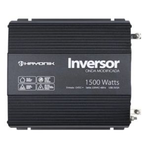Inversor de Tensão 1500W Hayonik – Onda Modificada 12/127V – Off-grid