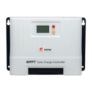 Controlador de Carga MPPT SRNE Shiner 2440 – 40A 12/24V com Display LCD