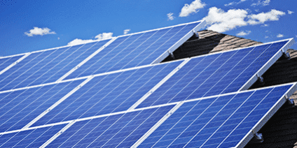 Tipos de radiação solar em sistemas solares