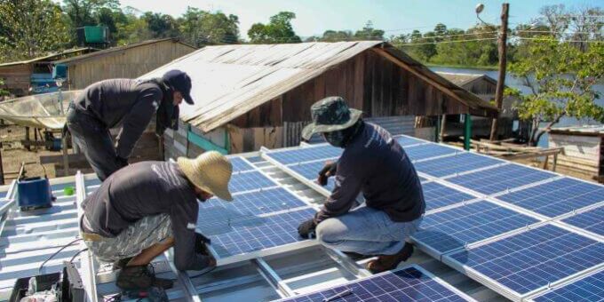 O papel social da energia solar