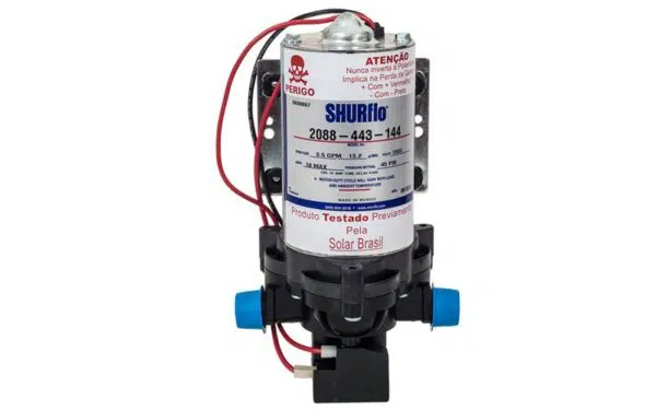 Bomba P/ Água Solar Flutuante Shurflo 2088 443 144  12v