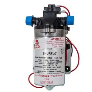 Bomba De Água Solar Flutuante Shurflo 8000 443 136 12v