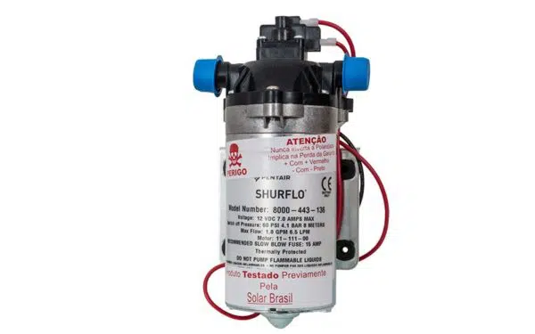 Bomba De Água Solar Flutuante Shurflo 8000 443 136 12v