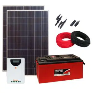 Kit Energia Solar Motorhome Kombi 2
