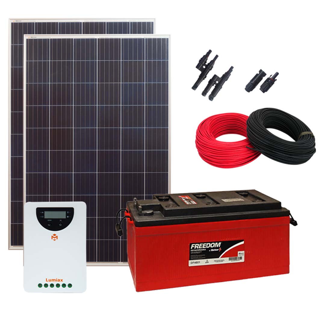 Kits de energia solar fotovoltaico para Motorhomes e Kombis Solar Brasil