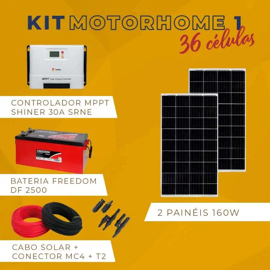 KIT MOTORHOME - KOMBI 01-03-2024 - 160W - 36C