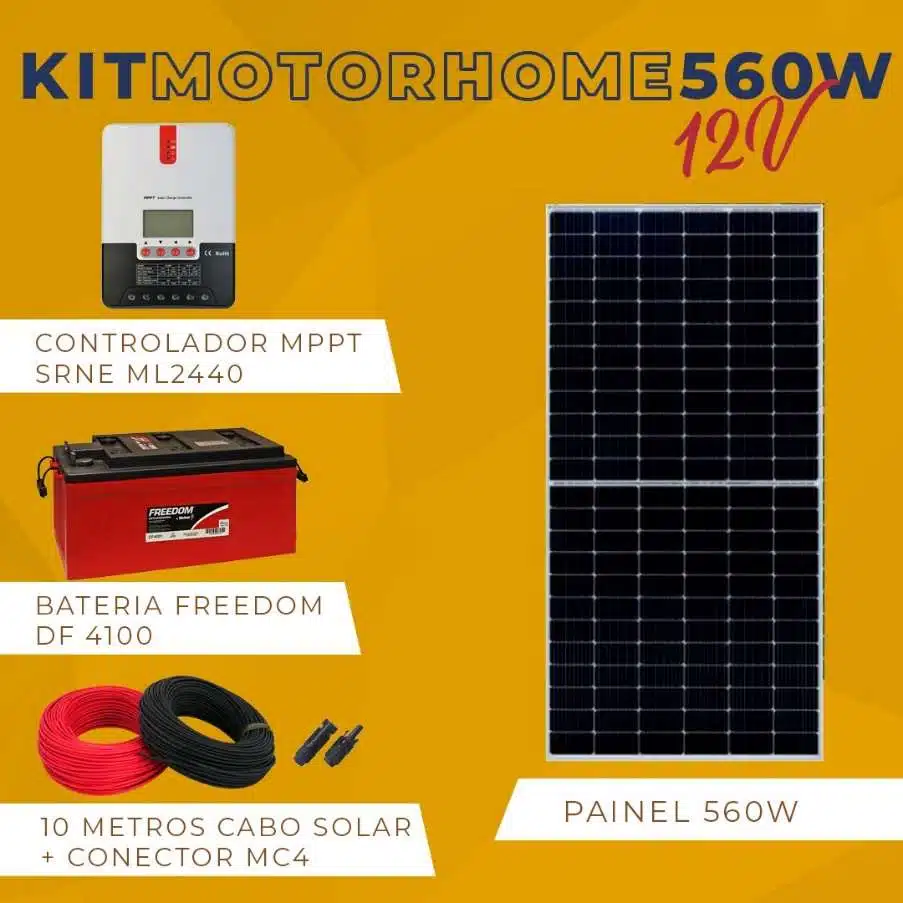 KIT MOTORHOME - KOMBI 01-03-2024 - 560W - 144HC